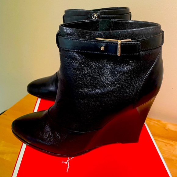 Coach “Melody” wedge heel ankle boots. - Picture 1 of 8